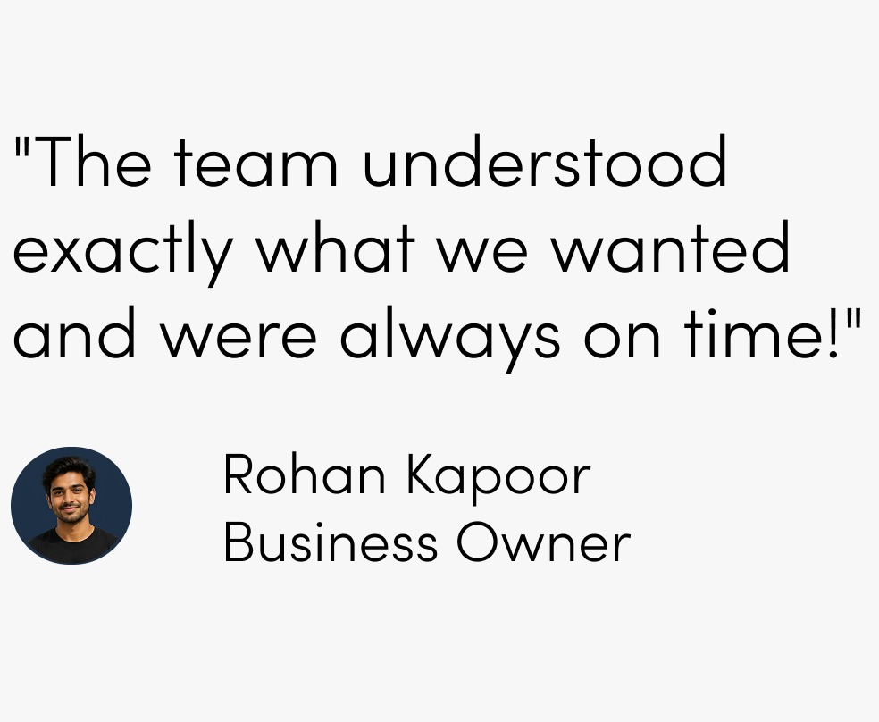 Rohan Kapoor - Business Owner